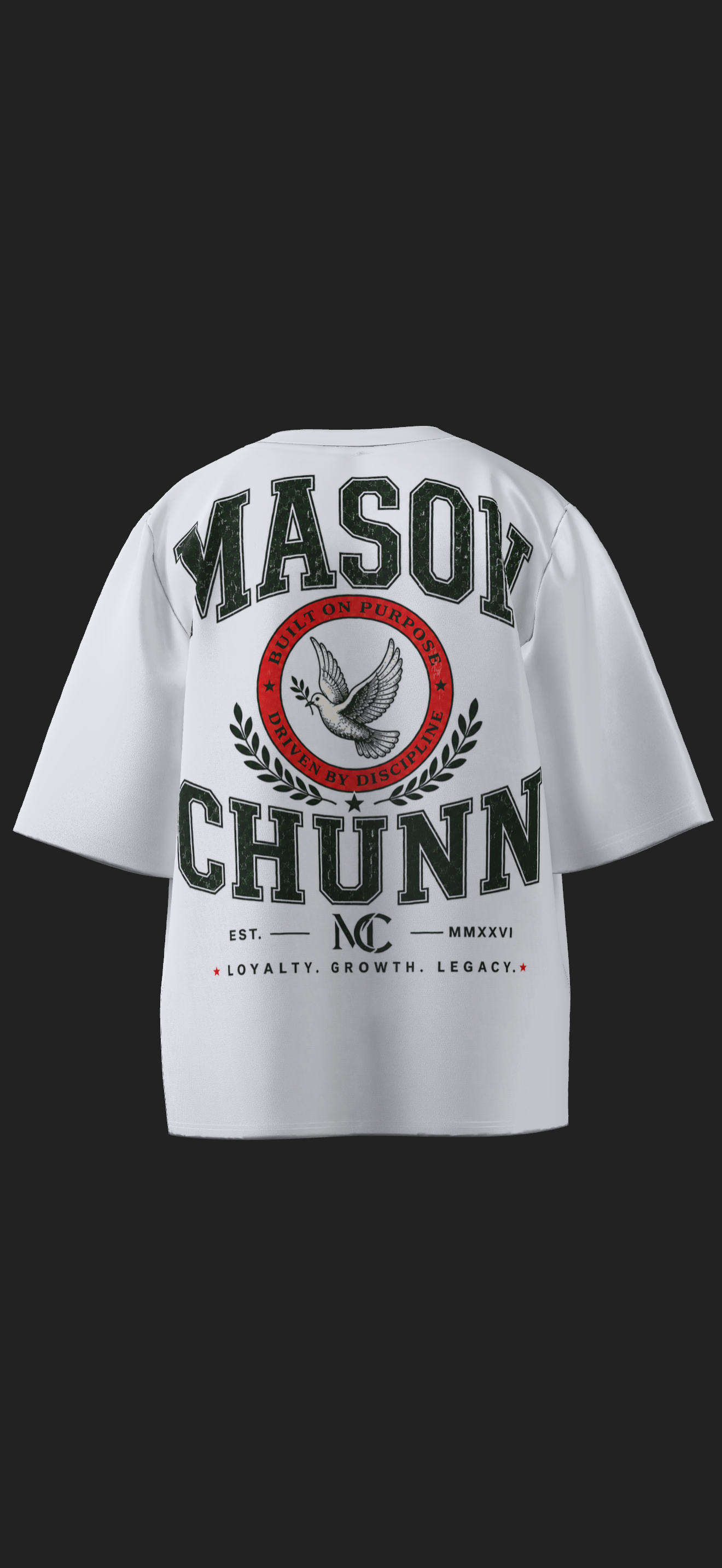 Crest of Purpose Oversized Tee