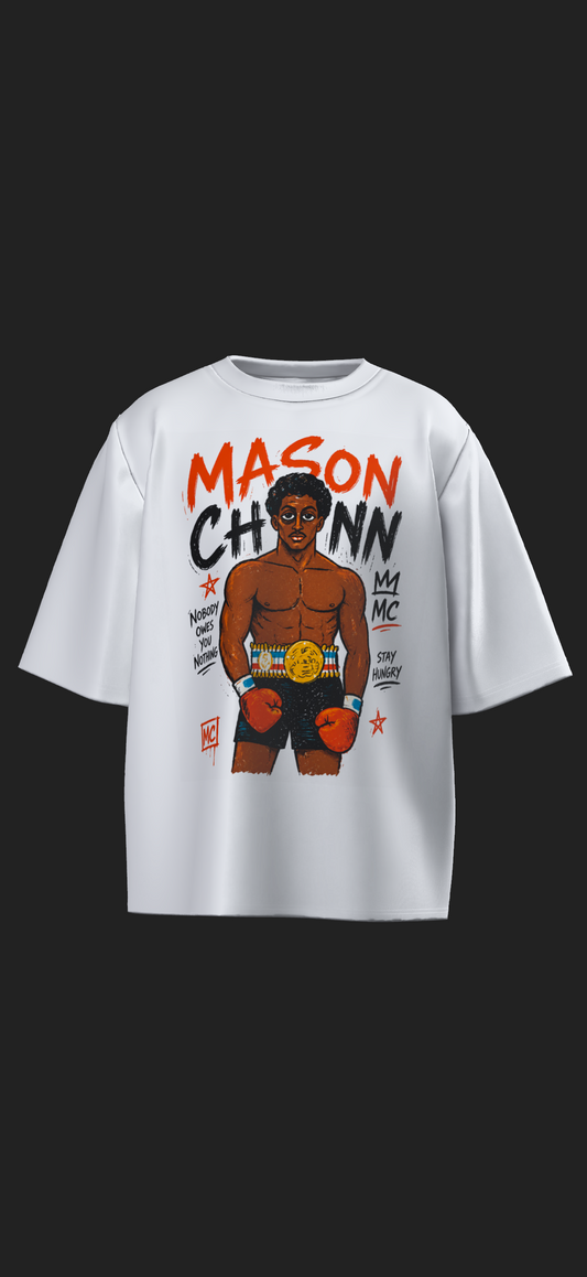 Stay Hungry Champion Oversized Tee