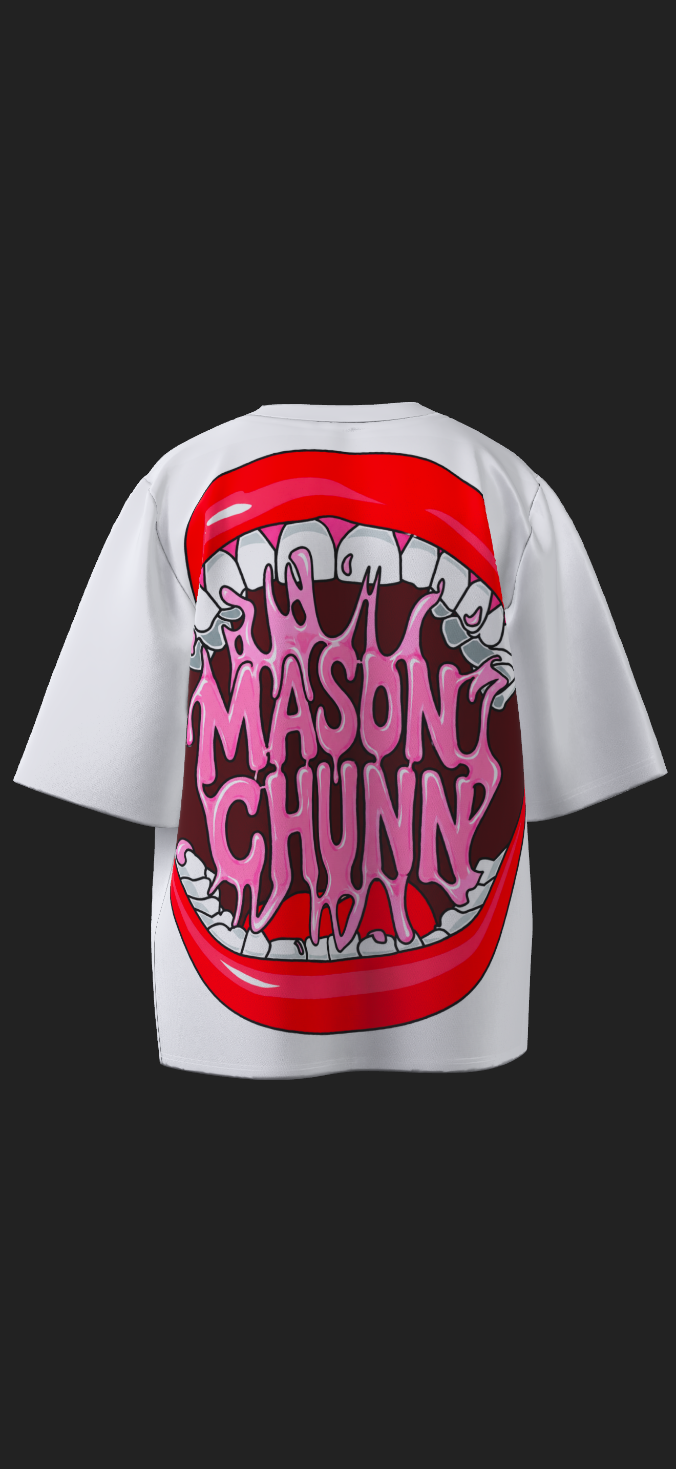 Open Mouth Statement Oversized Tee