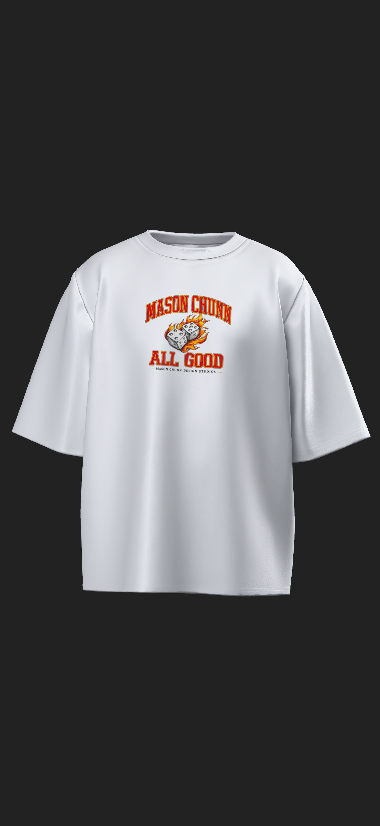 All Good Gamble Oversized Tee